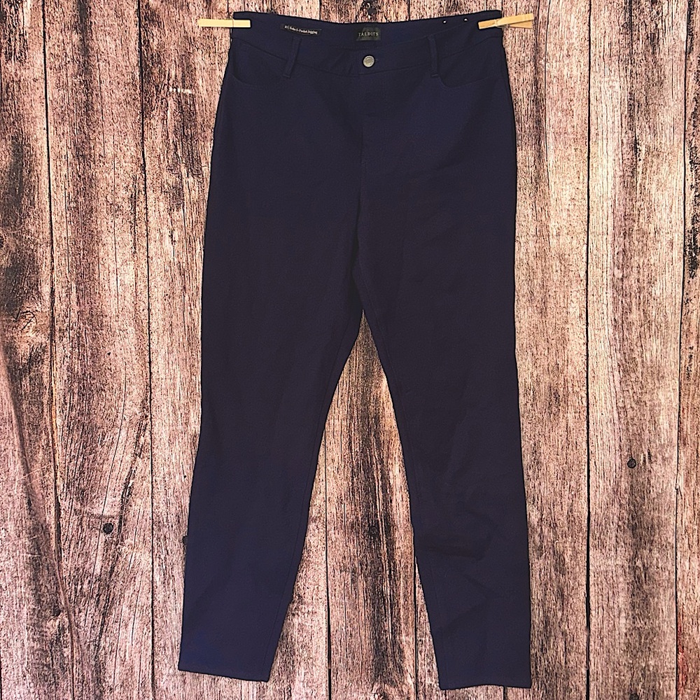 Talbots Navy soho 5 pocket legging 👖Sz 10